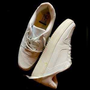 NoBo womens White Sneakers size 10